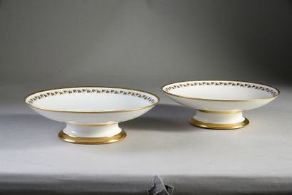 SERVICE DES PRINCES POUR LE CHÂTEAU DE FONTAINEBLEAU.
Manufacture...
