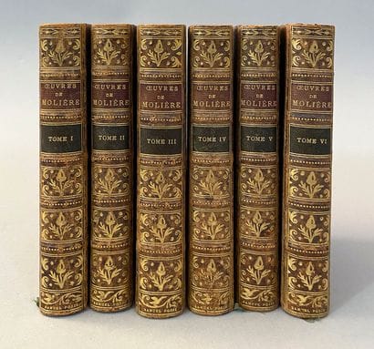 MOLIÈRE (1622-1673)
Oeuvres de Molière, Arkstée...