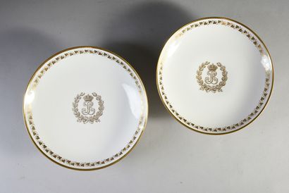 SERVICE DES PRINCES POUR LE CHÂTEAU DE FONTAINEBLEAU.
Manufacture...