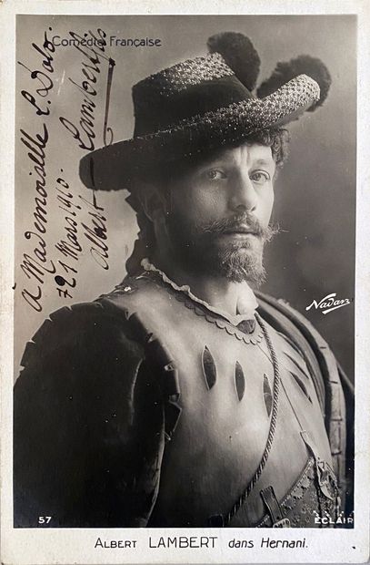 LAMBERT Albert (1865-1921)
Portrait photographique...
