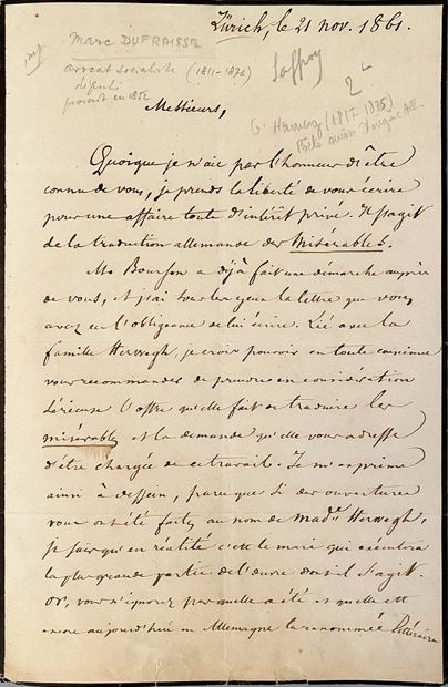 DUFRAISSE Marc (1811-1876)
Homme politique...