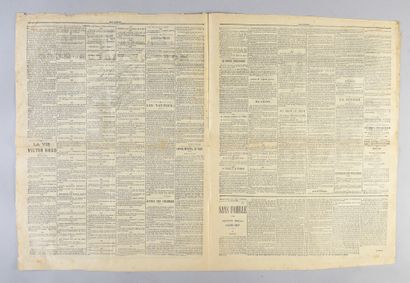 MORT DE VICTOR HUGO - 1885.
Journal Le Mot...