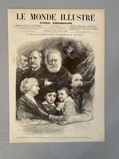 OEUVRES DE VICTOR HUGO.
Bel ensemble de 19...
