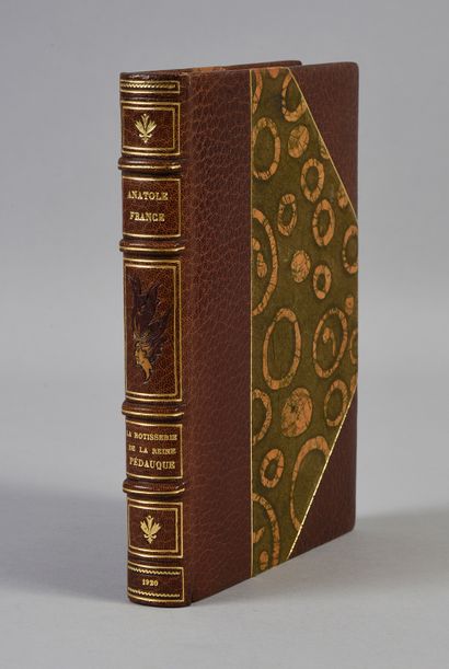 [BIBLIOTHÈQUE DU DUC DE MASSA] FRANCE Anatole....