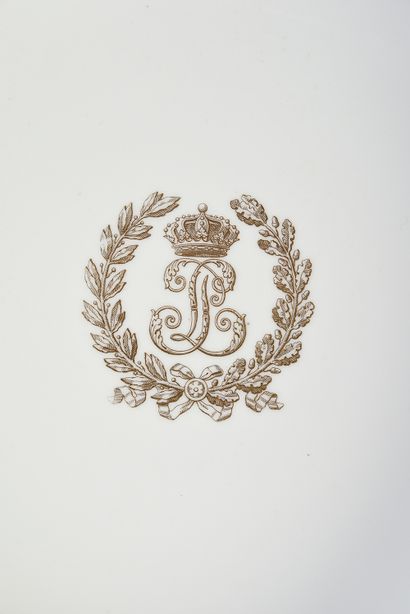 SERVICE DES PRINCES POUR LE CHÂTEAU DE FONTAINEBLEAU.
Manufacture...