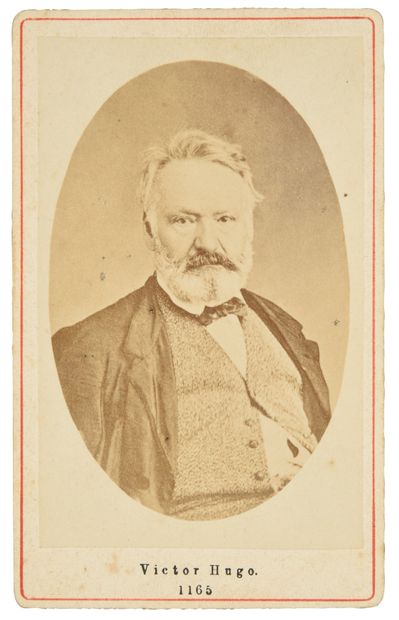 HUGO Victor (1802-1885).
Portrait photographique...