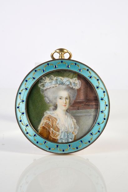 ECOLE FRANÇAISE FIN XVIIIe SIÈCLE
Portrait...
