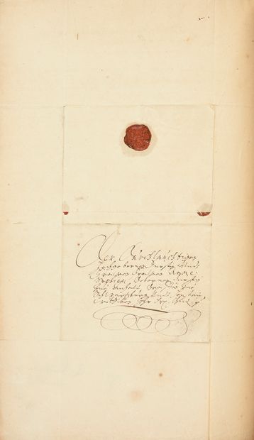 [GUERRE DE TRENTE ANS (1618-1648)].
Belle...