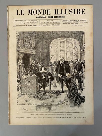 OEUVRES DE VICTOR HUGO.
Bel ensemble de 19...