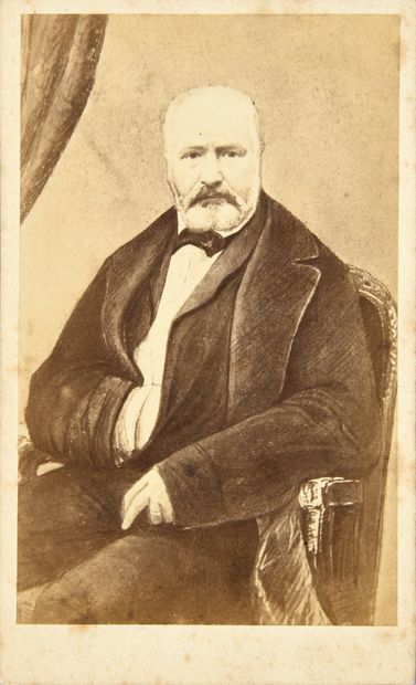 HUGO Victor (1802-1885).
Portrait photographique...