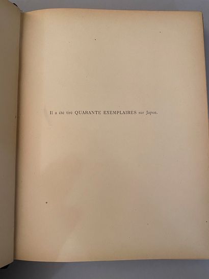 [ART DU XIXe SIÈCLE]
Ensemble composé d'un...