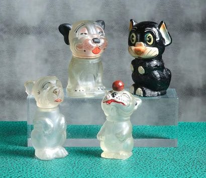 POTTER & MOORE
«Bonzo» - (années 1930) Flacon...