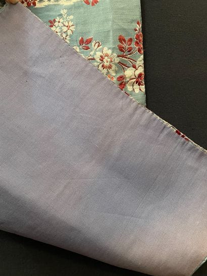 Documents of silks for the dress, XVIIIth...