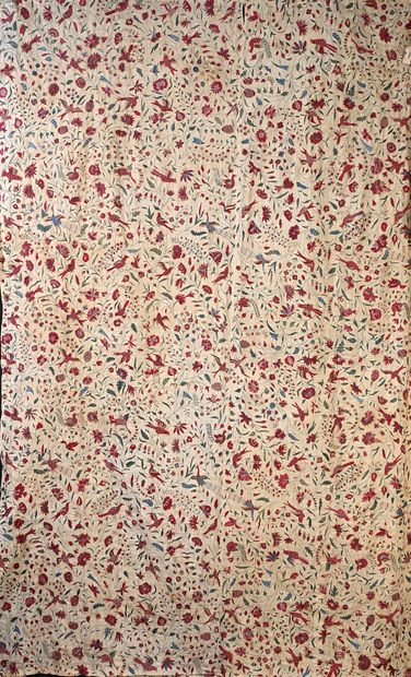 Embroidered hanging, probably Gujarat, India...