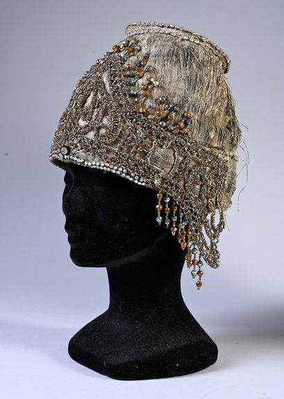 Two oriental-style headdresses for a cross-dressing...