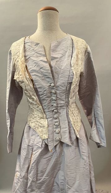 Part of a bourgeois wardrobe, circa 1870-1900,...