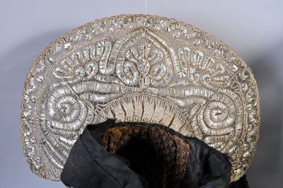 Set of three traditional headdresses, Germany...
