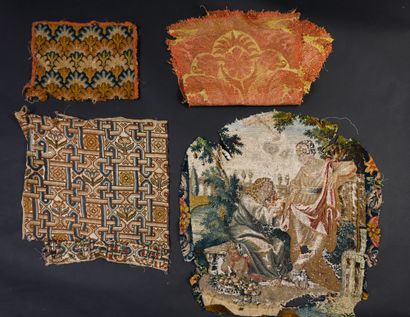 Meeting of documents of tapestries of smooth...