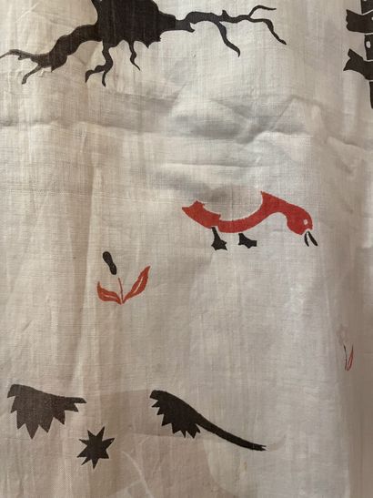 Pair of curtains for a little boy's room,...