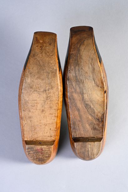 Pair of young boy's clogs from the Colonie...