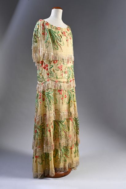 Afternoon dress, haute-couture, circa 1920,...