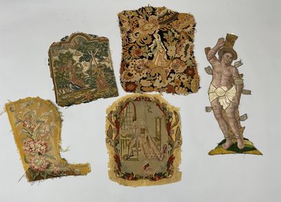 Meeting of embroideries, late eighteenth...