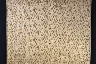Metrage of silk for haute couture, circa...