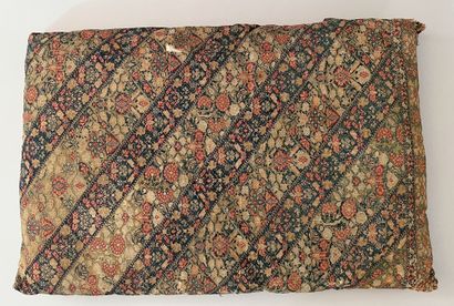 Set of three cushions in Persian embroidery...