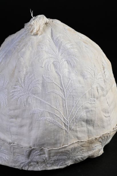 Men's inner bonnet, 18th century, India for...