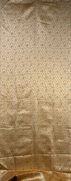 Metrage of silk for haute couture, circa...