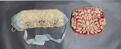 Two traditional headdresses, Russia, first...
