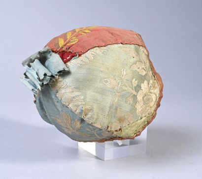Infant bonnet, 18th century, bonnet with...