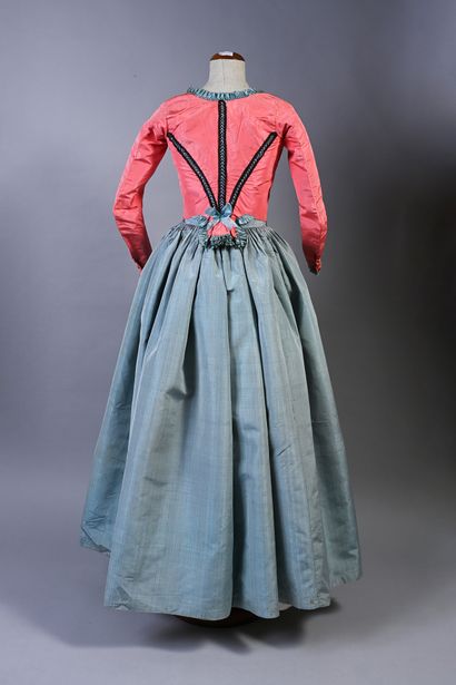 Set, camisole and skirt, late eighteenth...