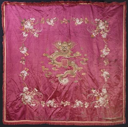 Embroidered carpet, Indochina, first third...