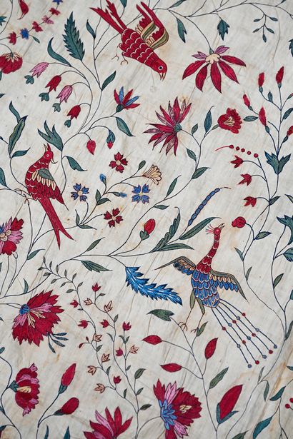 Embroidered hanging, probably Gujarat, India...