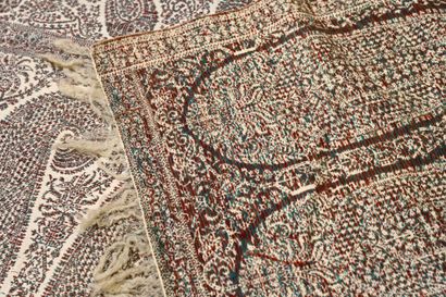 Long cashmere shawl, Restoration period,...