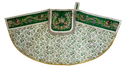 Composite brocade, 18th-19th centuries, cream,...