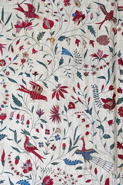 Embroidered hanging, probably Gujarat, India...