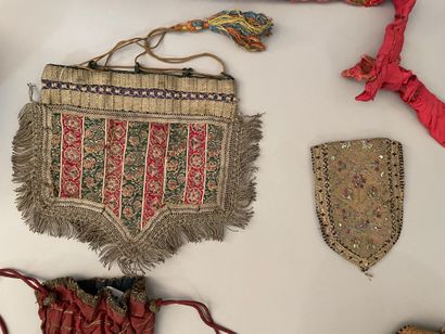 Meeting of accessories of the traditional...