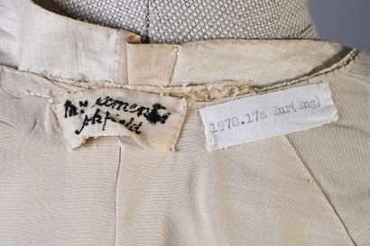 French suit complete, circa 1770, suit, vest...