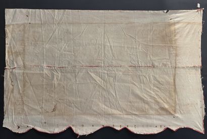 The Savoyard Dance, printed canvas with characters,...