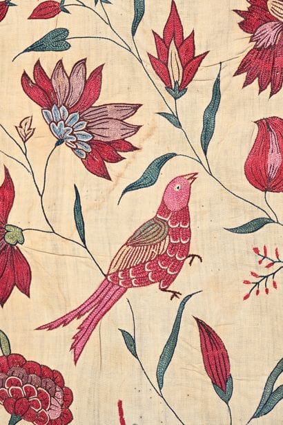 Embroidered hanging, probably Gujarat, India...