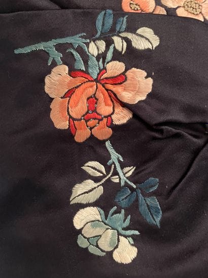 Meeting of embroideries from elements of...