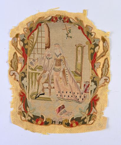 Meeting of embroideries, late eighteenth...