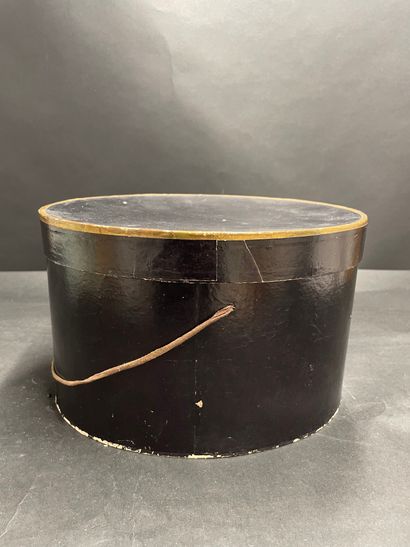Capote, circa 1900, brassed cap lined with...