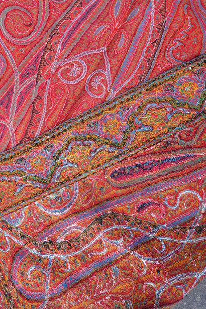 Long cashmere shawl, India, circa 1860-1870,...