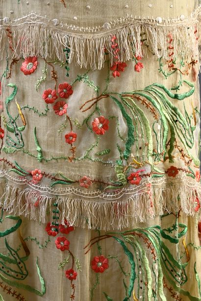 Afternoon dress, haute-couture, circa 1920,...