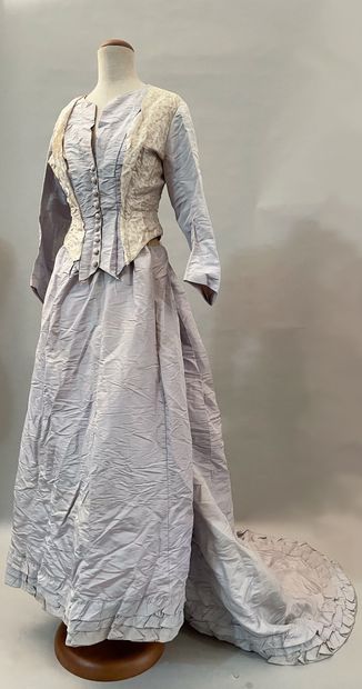Part of a bourgeois wardrobe, circa 1870-1900,...