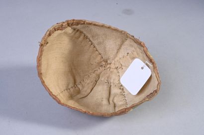 Infant bonnet, 18th century, bonnet with...