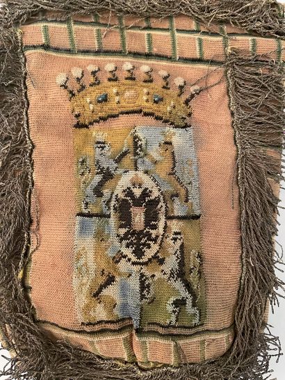 Habsburg coat of arms purse, early nineteenth...